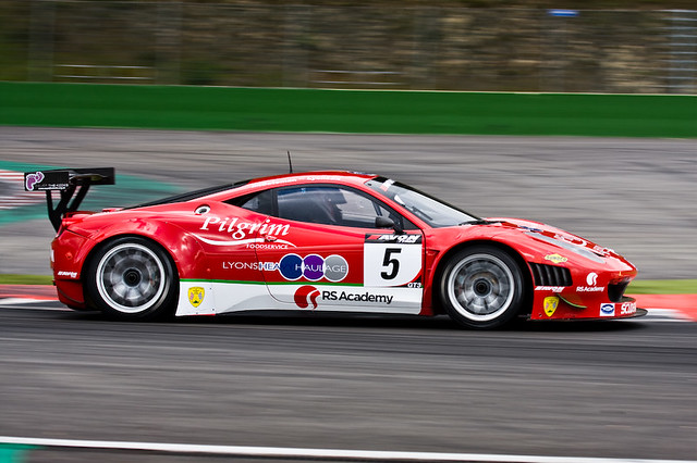 Ferrari 458 Italia Scuderia Vittoria British GT race Round 5 6 during 