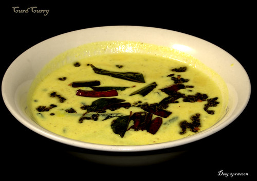 Curd Curry/moru kachiyathu/Spiced seasoned butter milk curry/Onam sadhya vibhavangal by {deepapraveen very busy with work..back soon