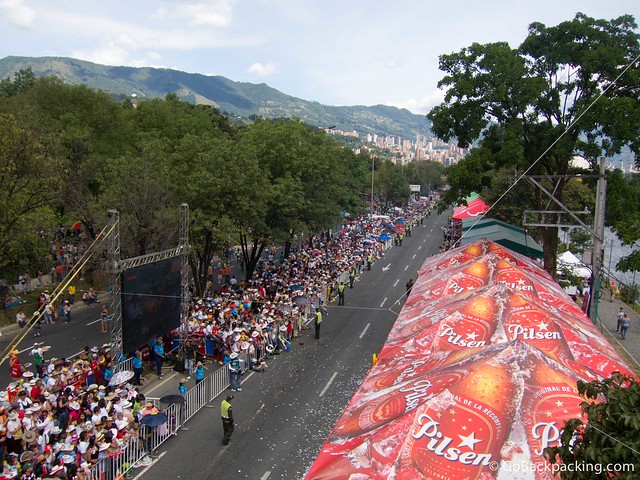 Flower Parade route