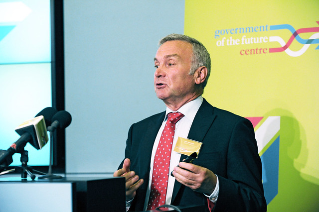 John Walker chairman of Oxford Economics addresses The 2011 Government of