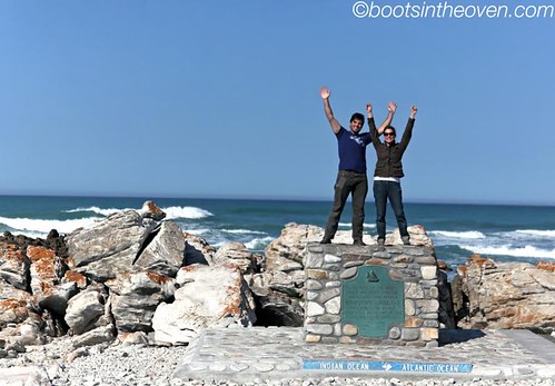 Cape l'Agulhas - southernmost point in Africa!