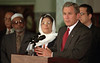 911: President George W. Bush at Islamic Center, 09/17/2001.