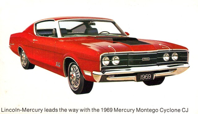 1969 Mercury Montego Cyclone CJ Fastback