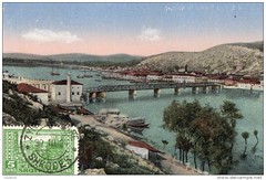 Pamje nga Shkodra, 1924. Vue de Shkodër, Albanie. View from Shkodra, Albania.