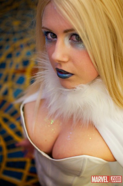 Dragon Con 2011 Emma Frost Cosplayer by Marvel Entertainment