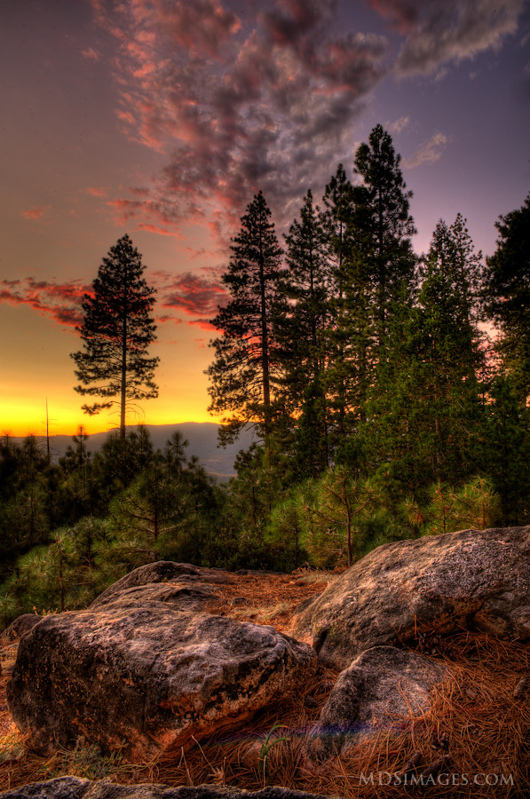 Sunset on the ridge - Yosemiti National Park.jpg