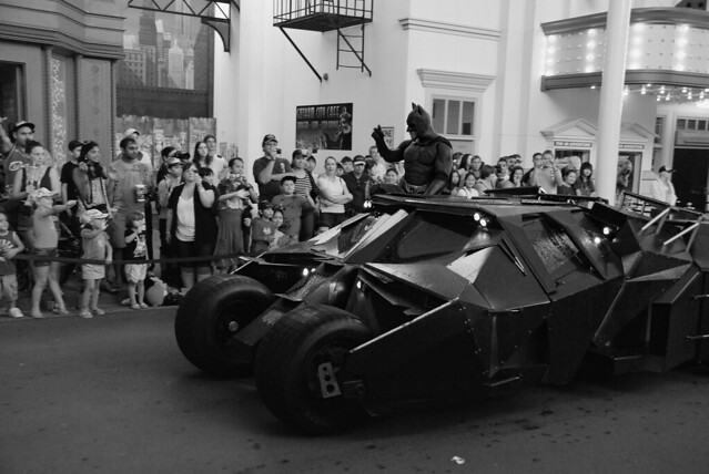 The Batman and the Batmobile