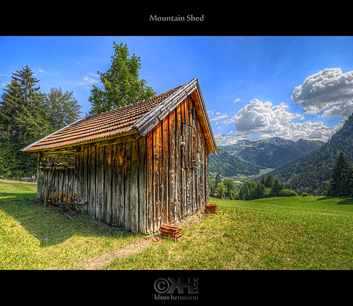 Mountain Shed (HDR) - Source Photos Available!!!