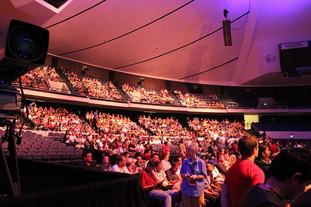 D23 Expo Arena crowd