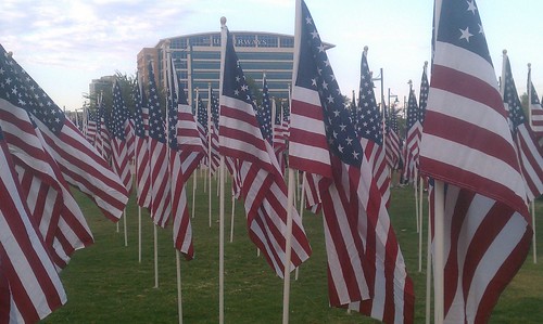 9/11 Healing Field in Tempe #neverforget