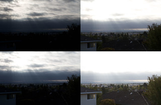 HDR: 4 Photos to create "Sunrise in Suburbia V1"