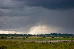 Storm over abbey
