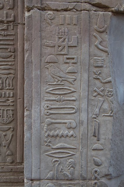 Egypt 2011 -  Reliefs in Kom Ombo Temple