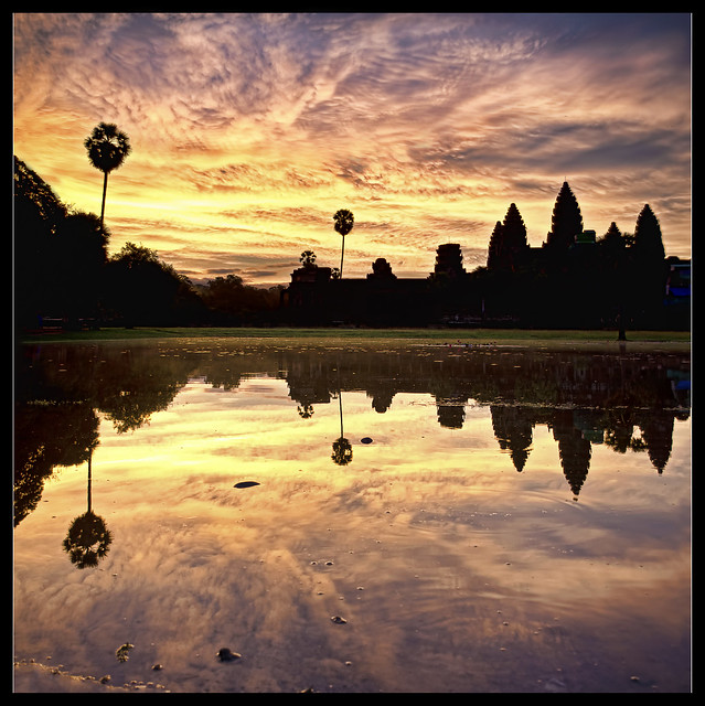 sun rises over the khmer empire..