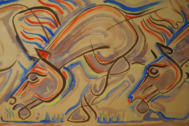 Walter Anderson, Four Horses Ogden Museum of Southern