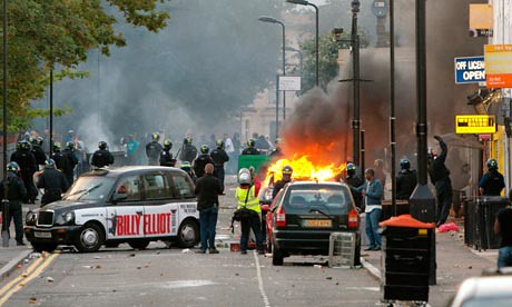 The Black and working class youth rebellion in Britain spread to Hackney from Tottenham on August 8, 2011. Various regions of the country were struck by young people responding to racism and the economic crisis. by Pan-African News Wire File Photos