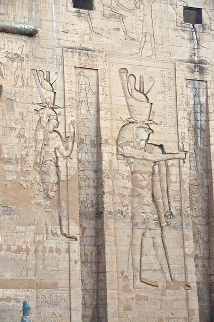 Egypt 2011 - Reliefs at Edfu Temple