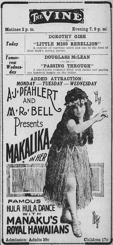 Ad: Hula Show by UH Manoa Library