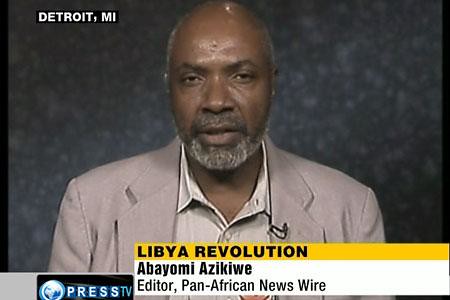 Abayomi Azikiwe, editor of the Pan-African News Wire, was interviewed on Press TV News Analysis program on Aug. 23, 2011. Azikiwe emphasized the central role of the US and NATO in the war against the North African state of Libya. by Pan-African News Wire File Photos