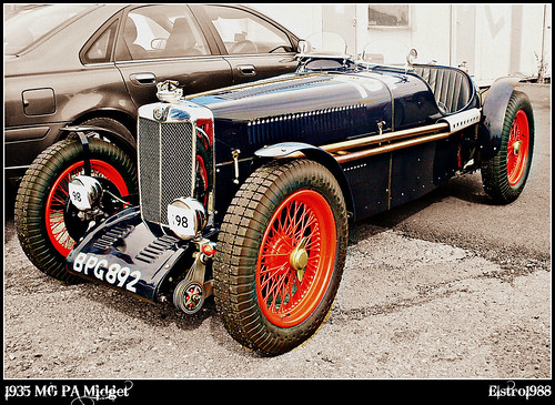 1935 MG PA Midget by elstro_88