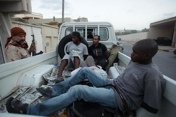 Nigerians and other Africans are being held hostage by the US-NATO backed counter-revolutionary rebels in Libya. The bands of armed gangs have arrested, tortured and murdered hundreds since August 20. by Pan-African News Wire File Photos