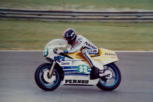 J Bolle 250cc Pernod Brit GP Donnington 1980s IMGP0038 by Stevecollection2008