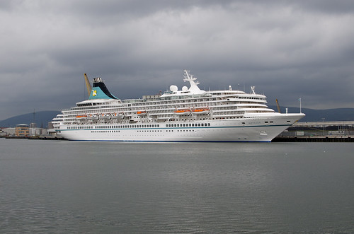 Artania Cruise Ship In Belfast 16th Sep 2011 3 by alan06