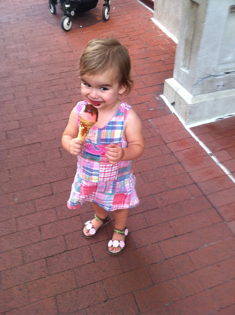 Lucy's First Ice Cream Cone