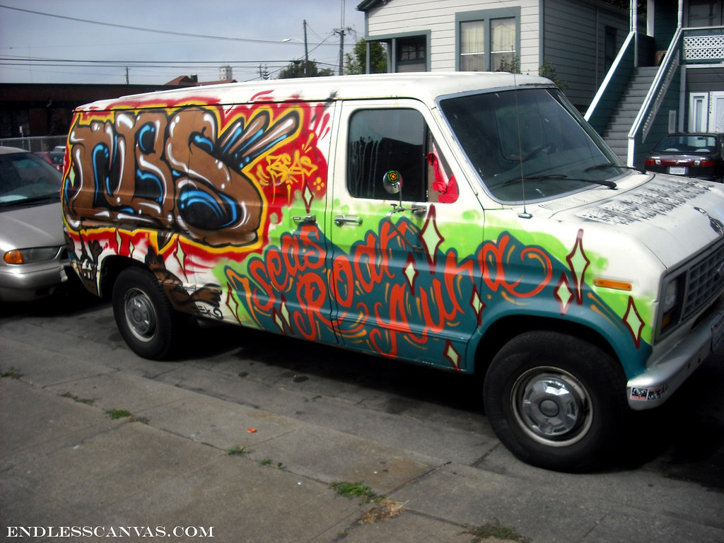 7seas graffiti van. 