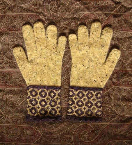 Yellow gloves