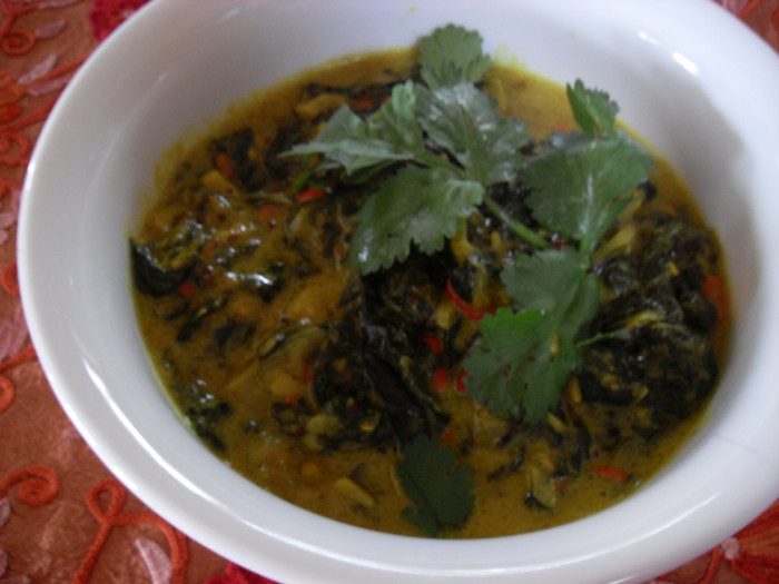 silverbeet curry 