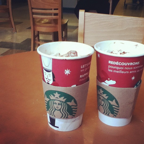 Starbucks Holiday Drinks- Peppermint Mocha