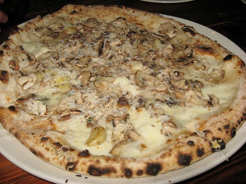 Cremini Mushroom Real Neapolitan Pizza