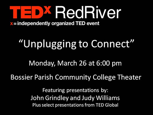 TEDxRedRiver @ BPCC on Mon, Mar 26  by trudeau