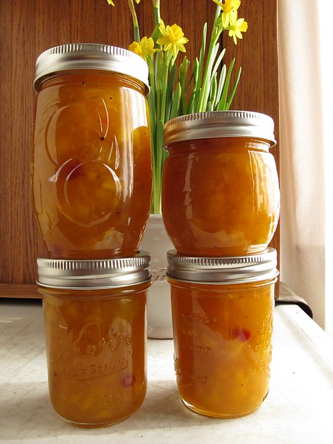 mango jam with cayenne and black pepper