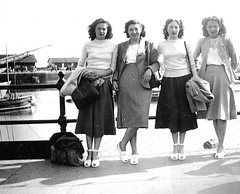 Sexy group of ladies from the 40s to the 60s