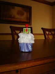 Cupcake Gift card holder