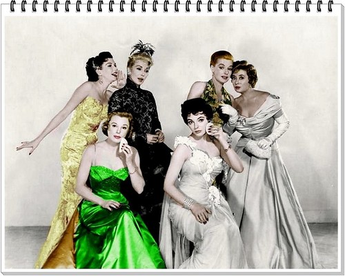 Ann Sheridan Ann Miller, Dolores Gray, June Allyson, Joan Collins, Ann Sheridan, and Joan Blondell glamour photography