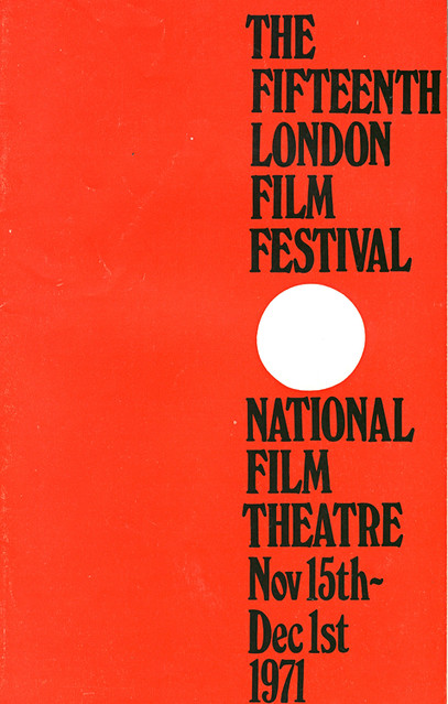 1971 London Film Festival Poster