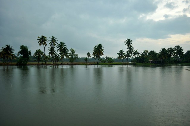 Beautiful scenery in Kerala