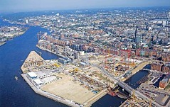 site of Hamburg HafenCity (via Hamburg, application for European Green Capital)