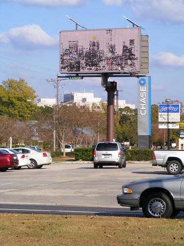 Baton Rouge Billboard Art Project Andy Mercer  (2) by The Billboard Art Project