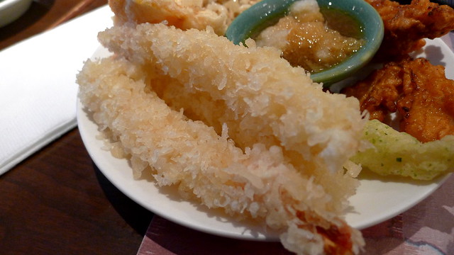 tempura shrimp close-up