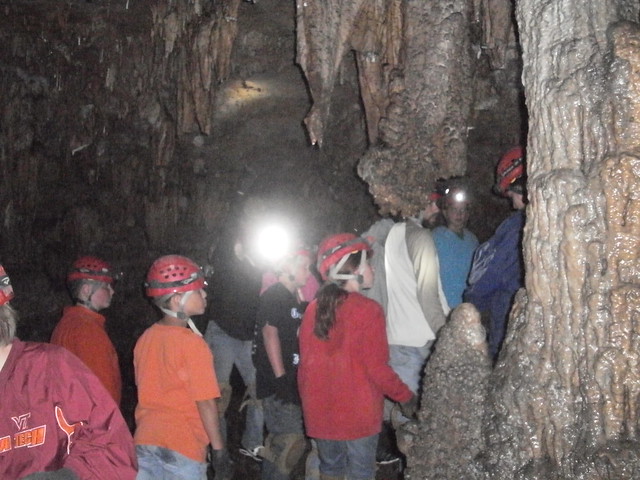 Caving programs at Natural Tunnel State Park