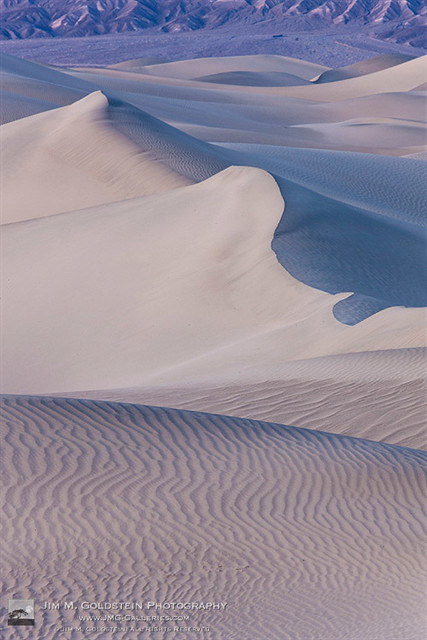 Blue Hour at the Mesquite Dunes, Death Valley National Park