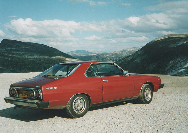 1979 Datsun 240K GT C210 on Dalsnibba Norway 2002