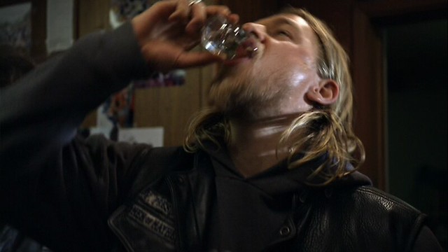 jackson teller drinks a shot sons of anarchy
