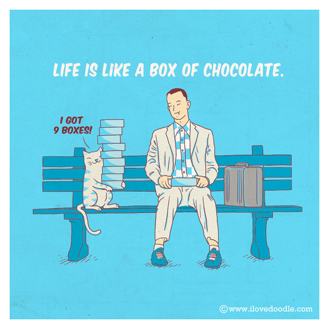 Life is like a box of chocolate