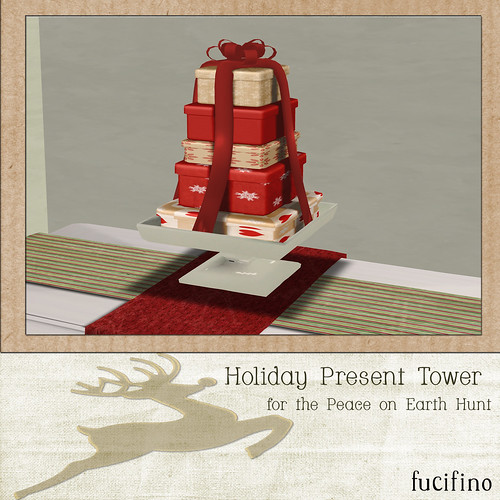 fucifino.holiday present tower