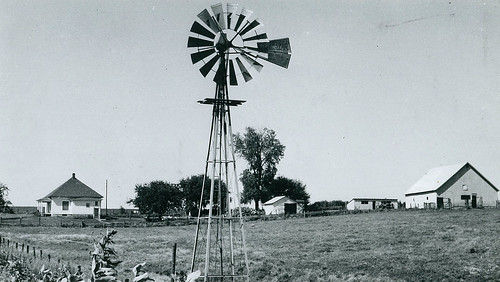 Farm in Taylor County, IA, July 28, 1958.